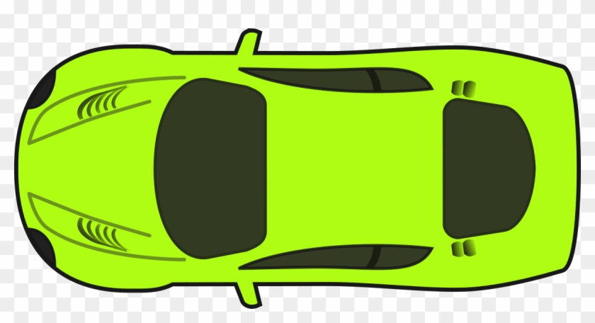 Race Car Racing Cars Clip Art - Car Top View #978138