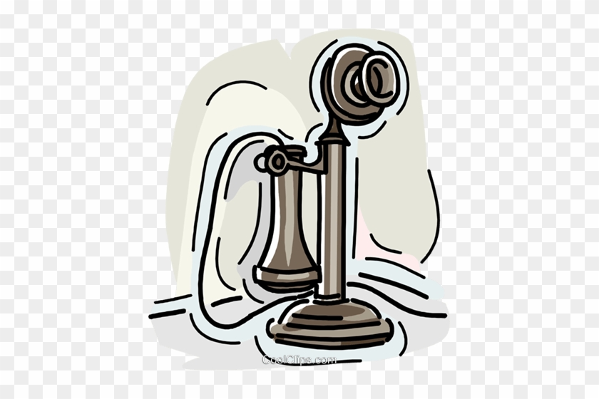 Telephone, Old Telephone Royalty Free Vector Clip Art - Old Telephone #978145