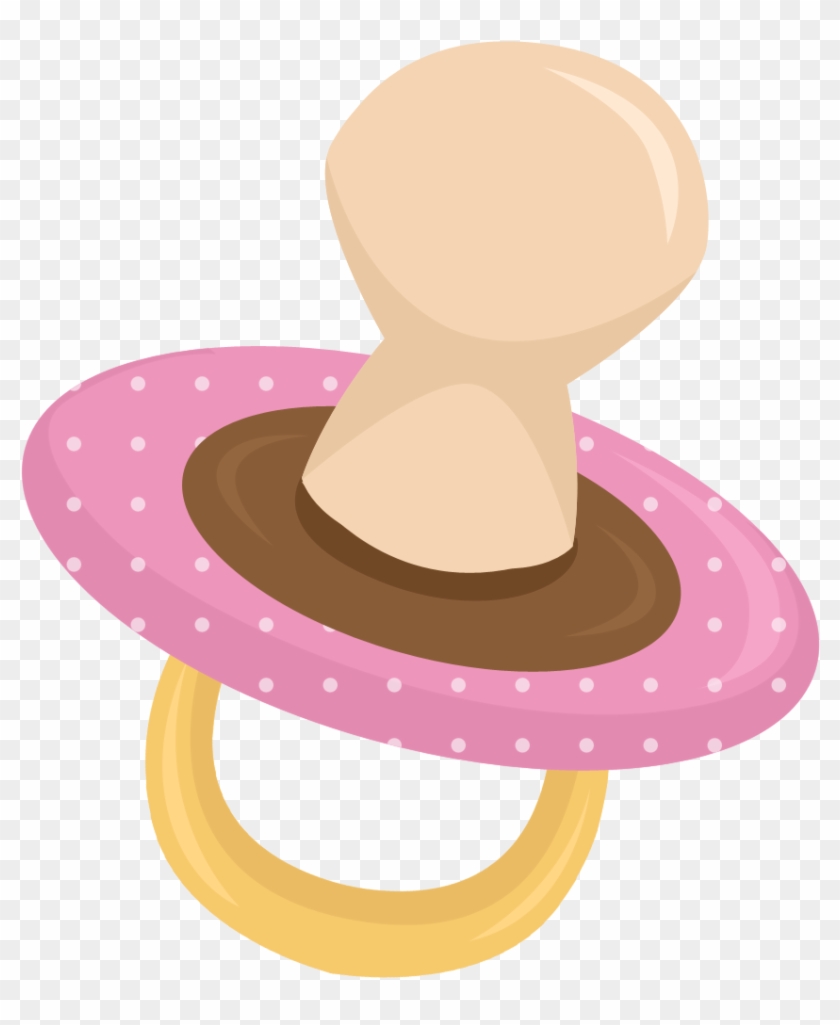 Girl Baby Shower Bottle Clip Art - Chupon Baby Shower Png #978163