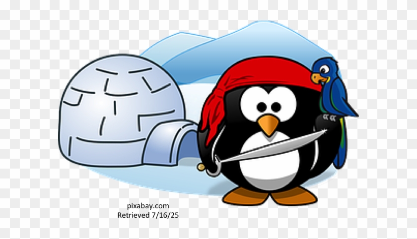 The Primary Factors Contributing To The Lpi's Problems - Pirate Penguin In Antarctica Shower Curtain #978385