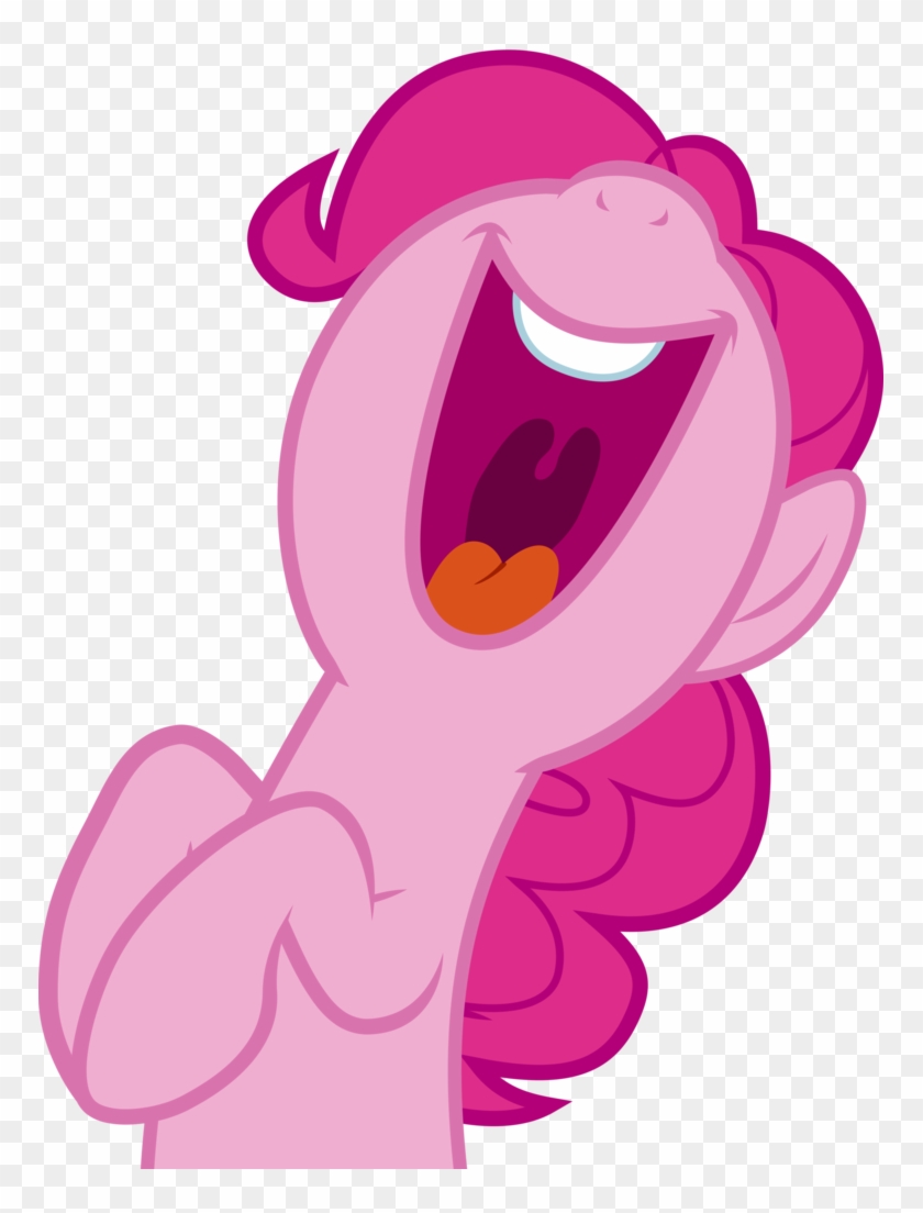 Uponia, Laughing, Nose In The Air, Open Mouth, Pinkie - Pinkie Pie Laughing #978418