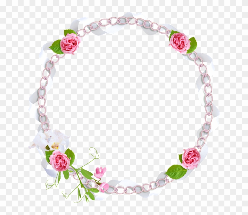 Pink Roses Frames - Florew Border #978419