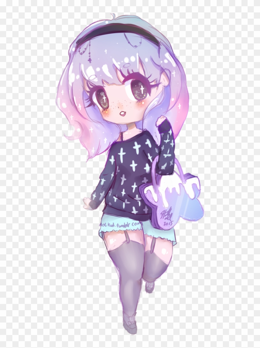 A Pastel Goth By Kudtheuntitled - Anime #978480