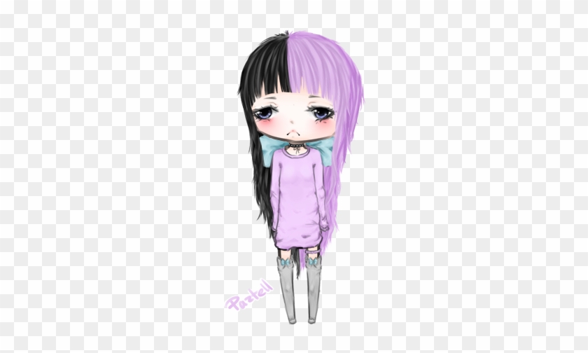 Pastel Goth Chibi Premade Pastel Goth By Pastel Goth - Drawing #978488