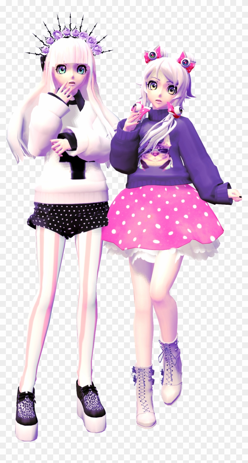 Pastel Goth By Ichigimy Pastel Goth By Ichigimy - Mmd Pastel Miku Models #978496