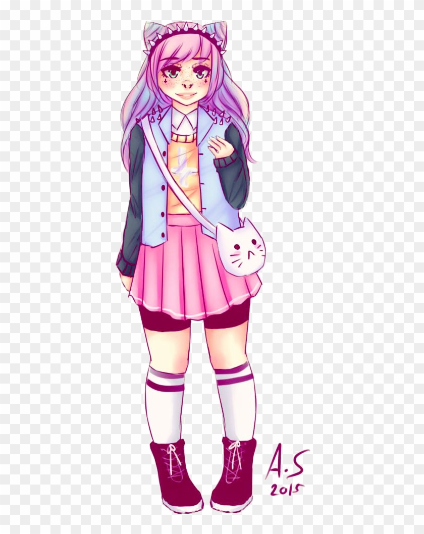 Pastel Goth Ish By Dabananaqueen Pastel Goth Ish By - Cartoon #978498