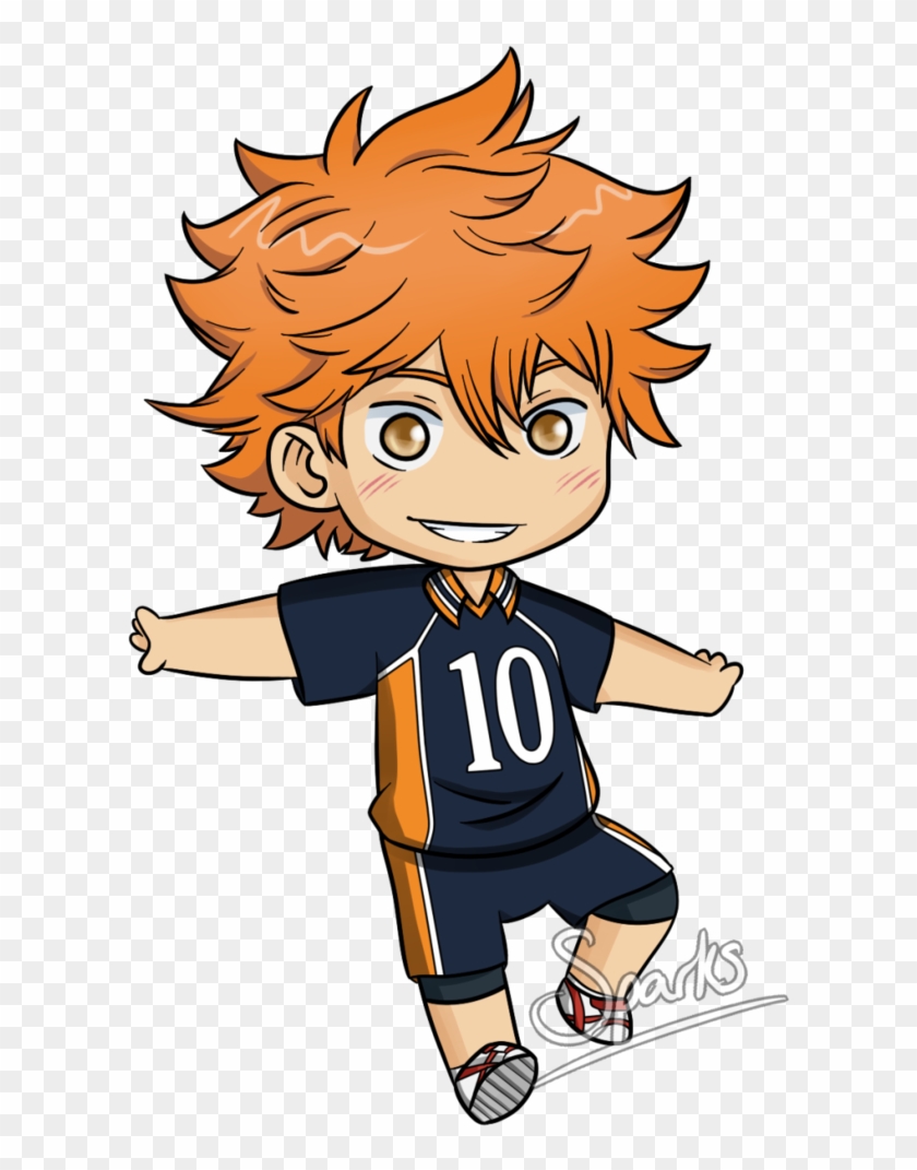 Hinata Shouyou Chibi By Sparksreactor On Deviantart - Hinata Shoyo Chibi Png #978509