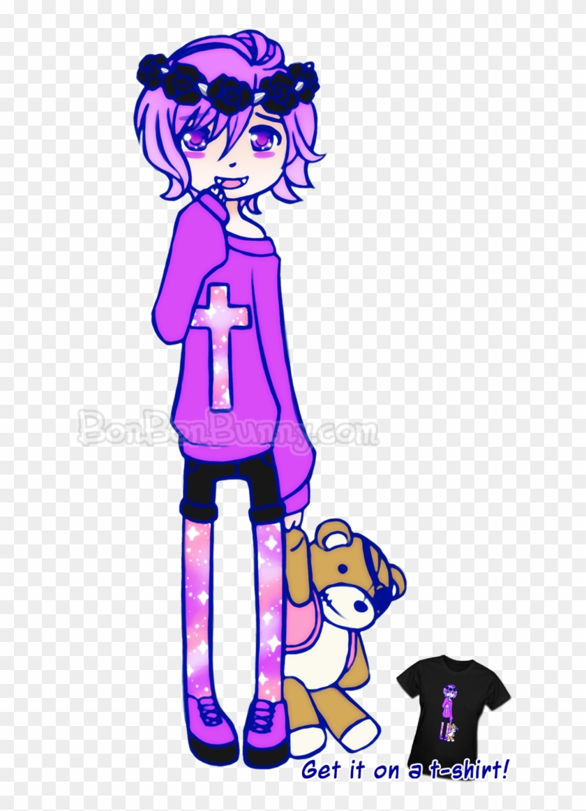 Pastel Goth Kanato - Pastel Goth Anime Boys - Free Transparent PNG Clipart  Images Download