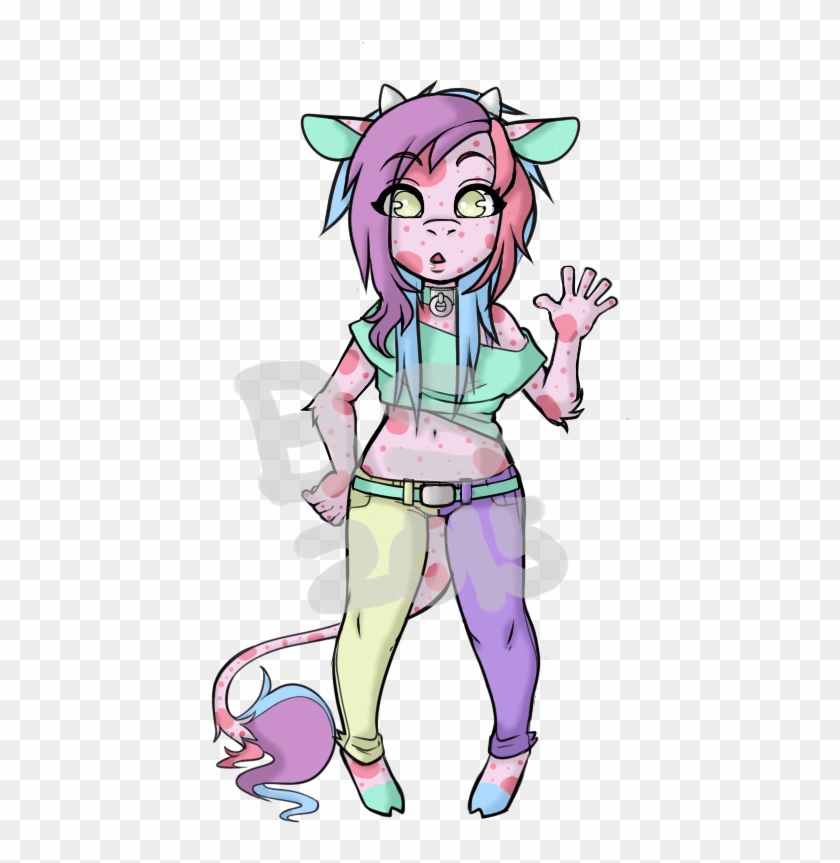 Pastel Goth Cow Girl By Nikko-usagi - Pastel #978539