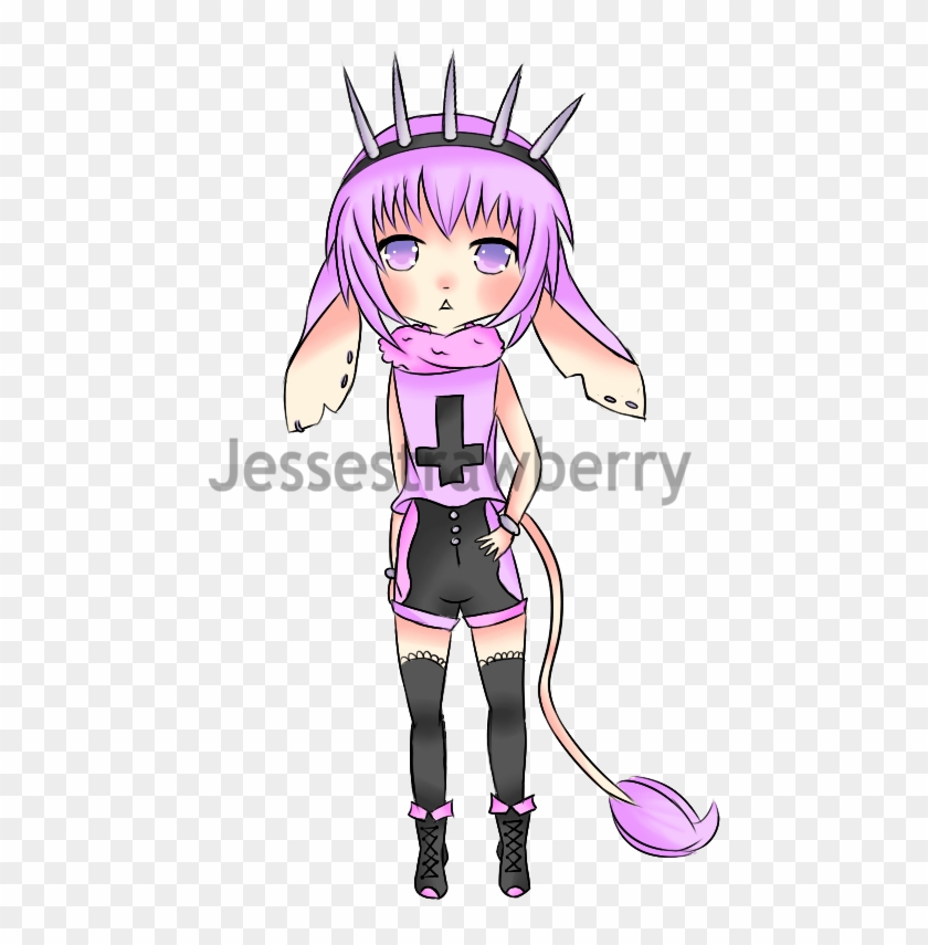 Pastel Goth Chibi - Drawing #978540