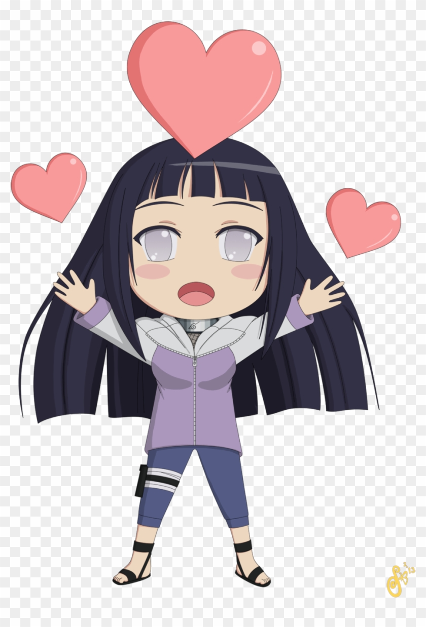 Chibi Hinata's Heart Jutsu By Sokloeum Chibi Hinata's - Hinata Hyuga Chibi Png #978544