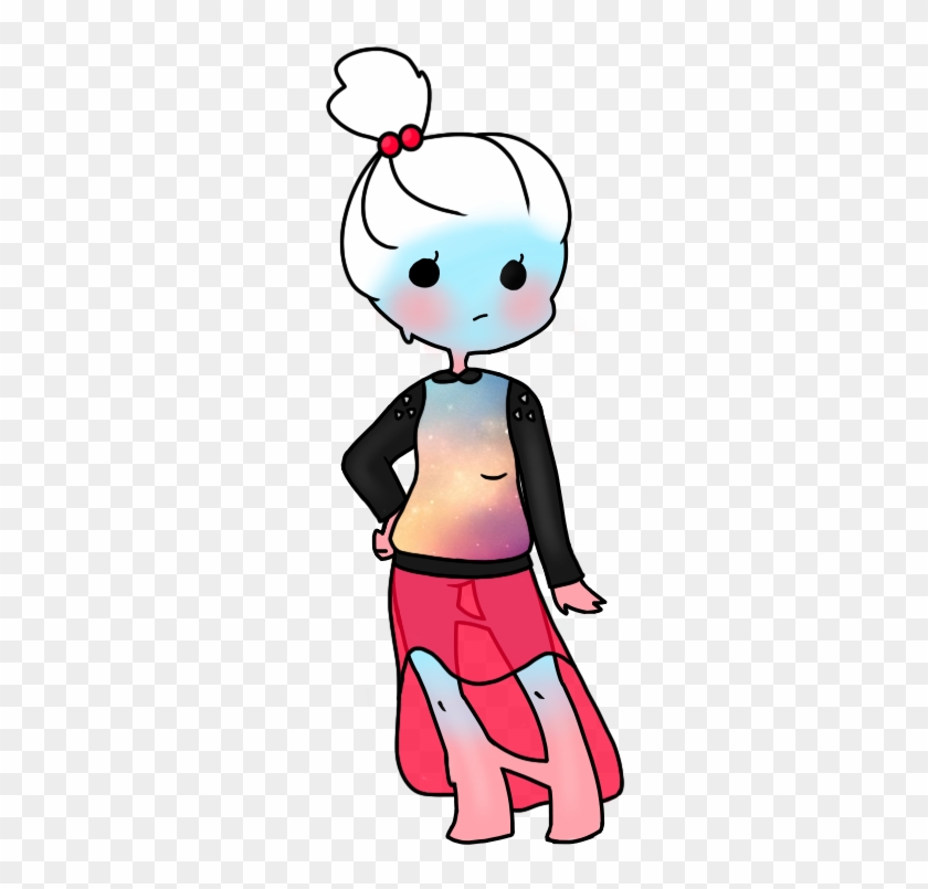 Pastel Goth Slime Girl - Cartoon #978554