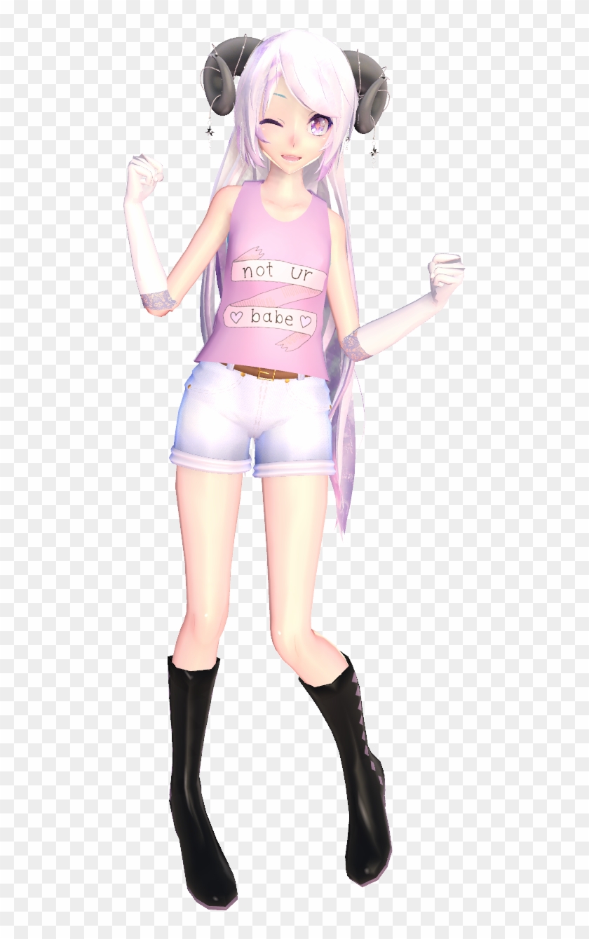 X Self Model] Ika Pastel Goth By Vanessaknight - Mmd Model Pastel Goth #978697