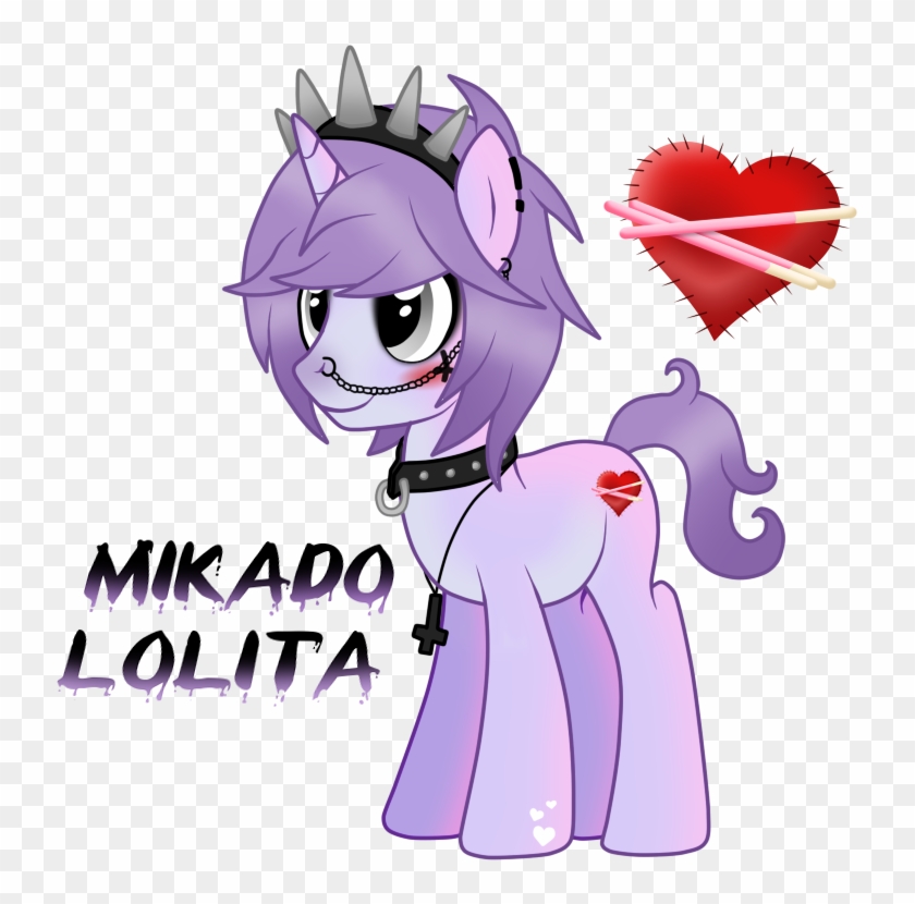 Mlp - Mlp Oc Pastel Goth #978718