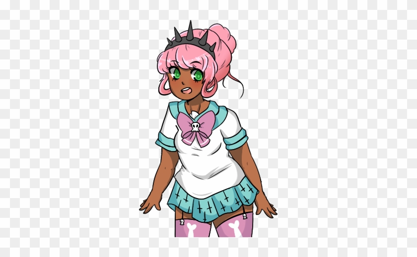 Pastel Pastel Goth Chibi Oc Original Cute Girls Cute - Cartoon #978738