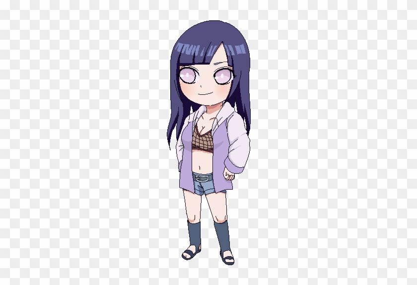 Pixel Rtn Hinata Blinking By Natto-ngooyen - Hinh Anh Hinata Chibi #978741