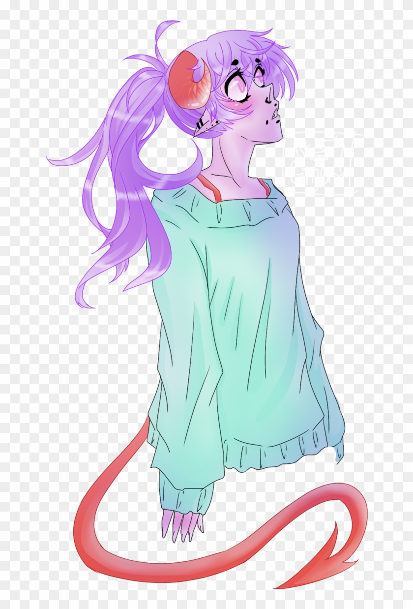 Pastel Goth Demon By Asktheginger - Cartoon #978750