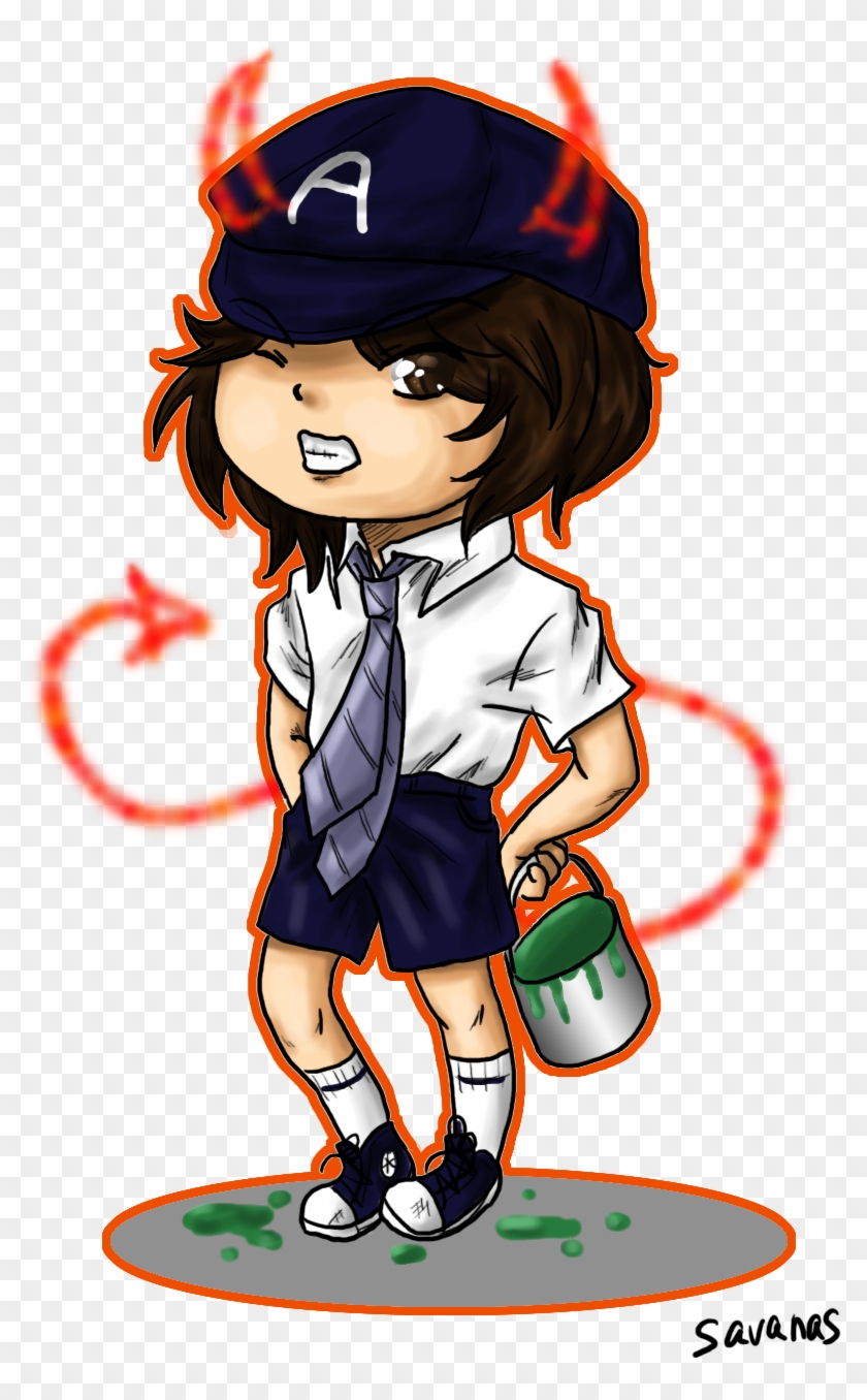 Angus Young Chibi By Savanasart Angus Young Chibi By - Angus Young #978784