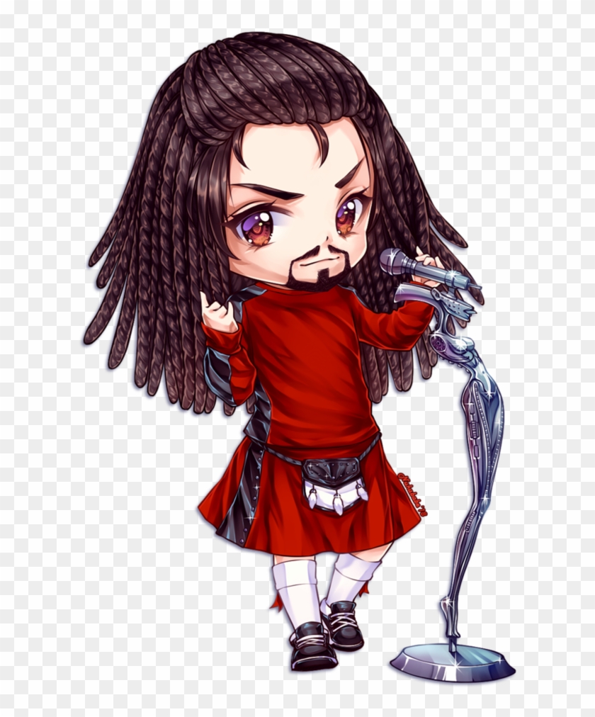 Chibi Jonathan Davis Of Korn By Nukababe - Cute Drawings Jonathan Davis #978804