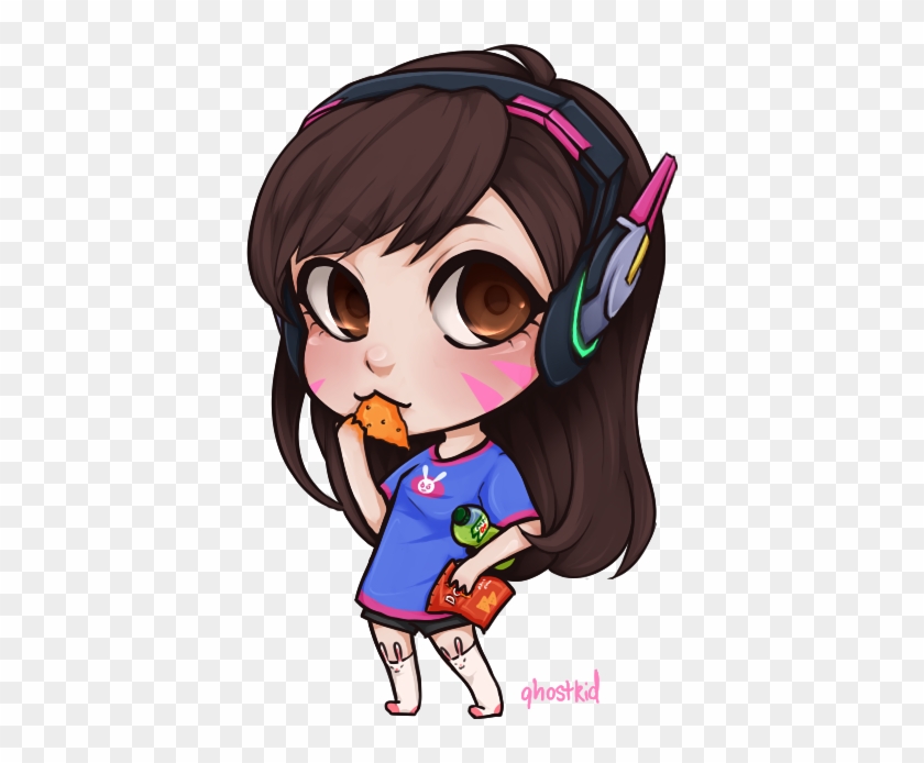 Overwatch D - D Va Chibi Fanart #978810