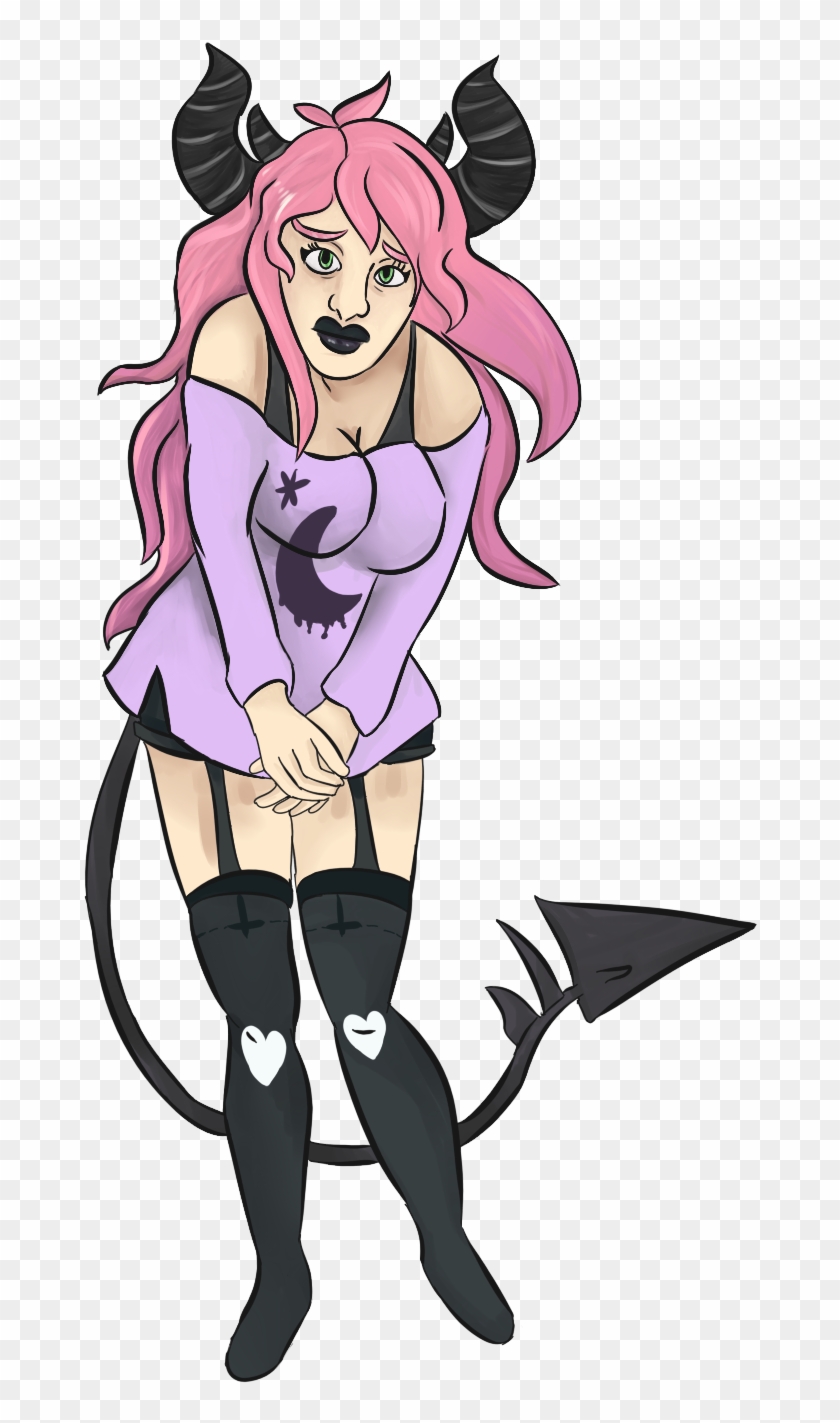 Pastel Goth Demon Girl By Gearsglorified Pastel Goth - Pastel Goth Demon Girl #978812