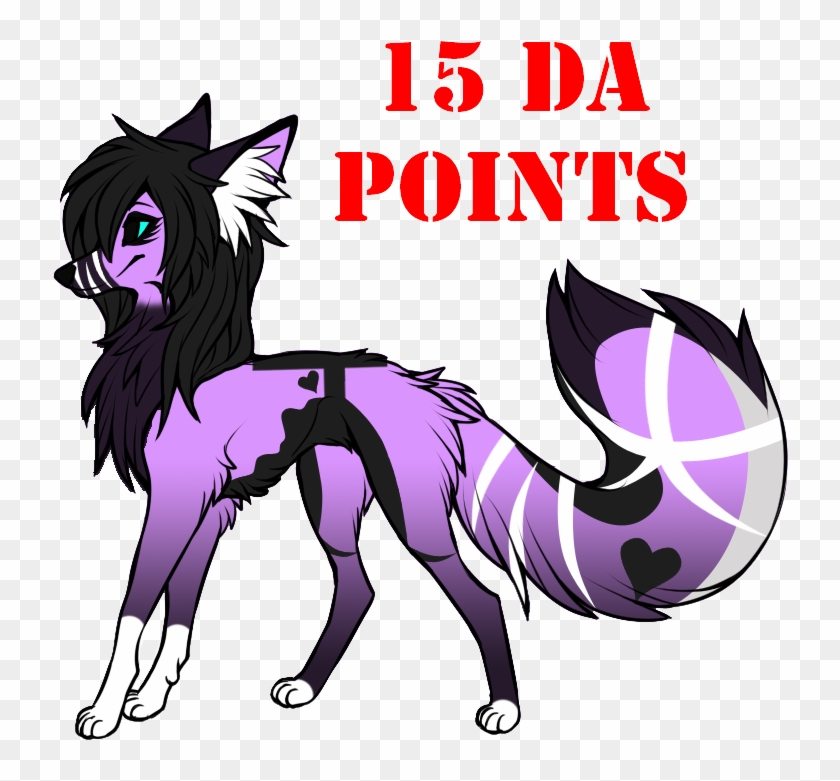 Pastel Goth Wolf Adopt 15 Points ~open~ By Vanadium - Joe Dassin #978814