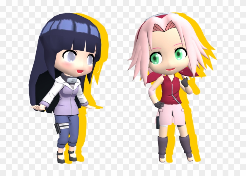 Chibi Hinasaku - Naruto Chibi Mmd #978830