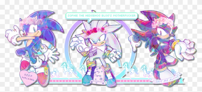 Support Pastel Goth - Sonic The Hedgehog Shaped Puzzle: Sonic The Hedgehog: #978873
