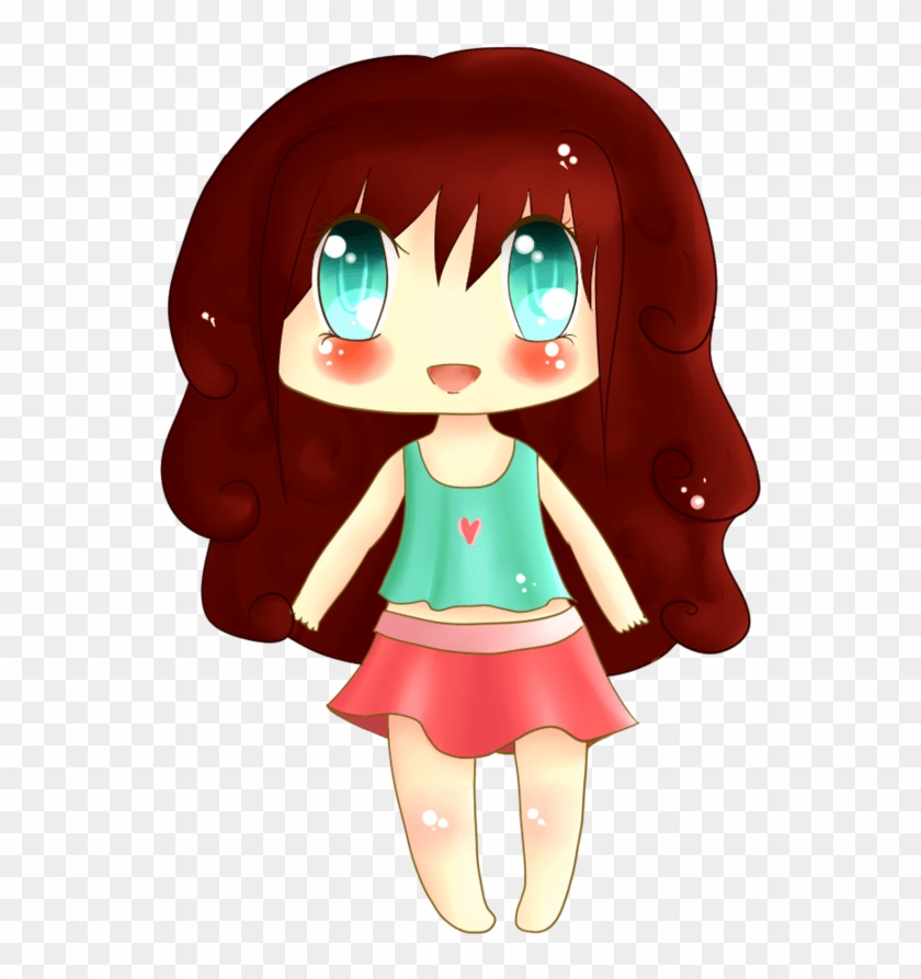 Chibi Girl With Red Hair By Taitrochelle - Chibi #978889