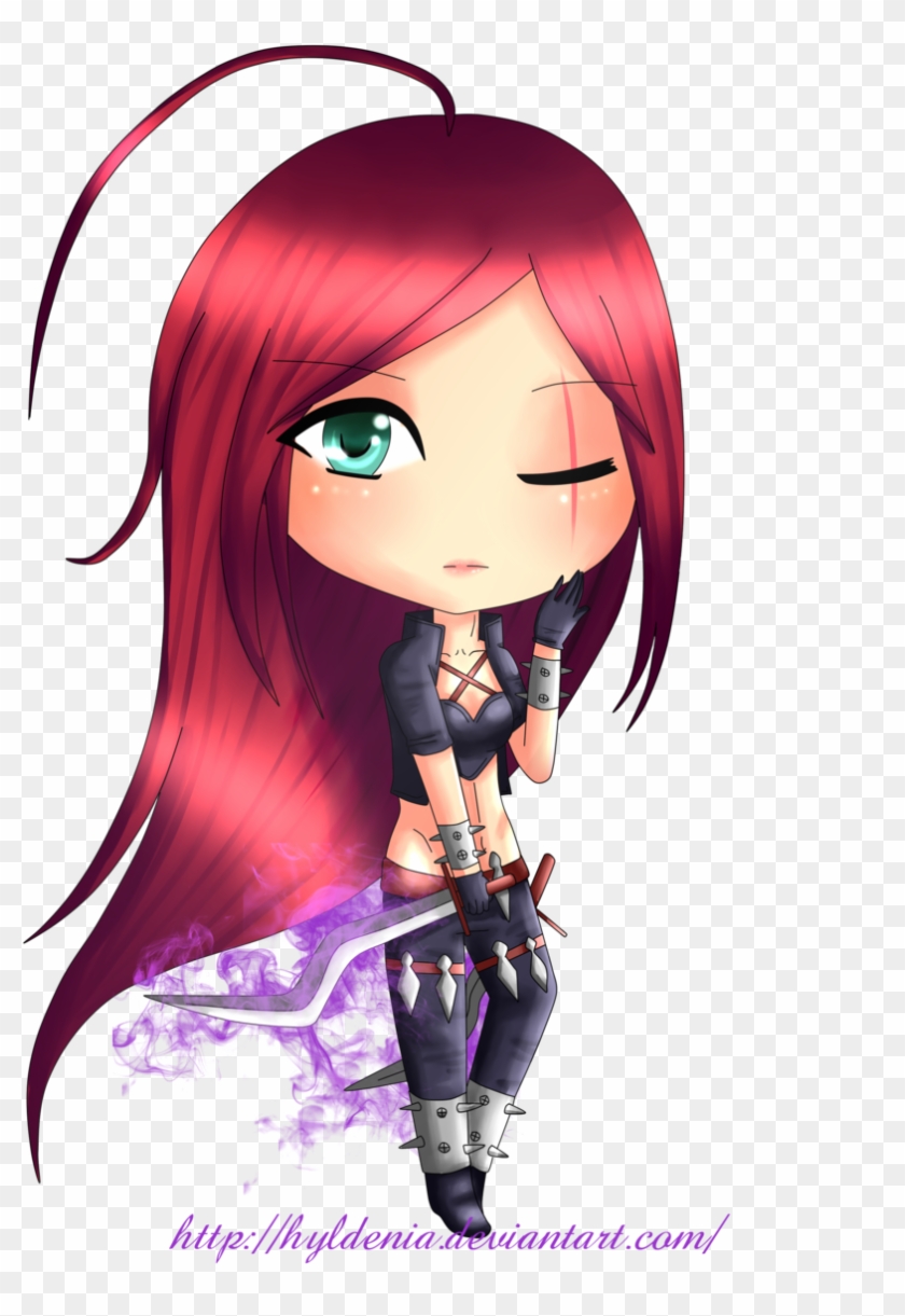 Chibi Katarina - League Of Legends Chibi Katarina #978896