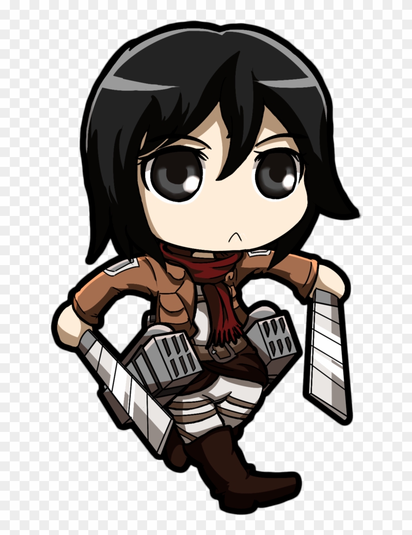 28 Collection Of Mikasa Chibi Drawing - Mikasa Chibi Shingeki No Kyojin #978926