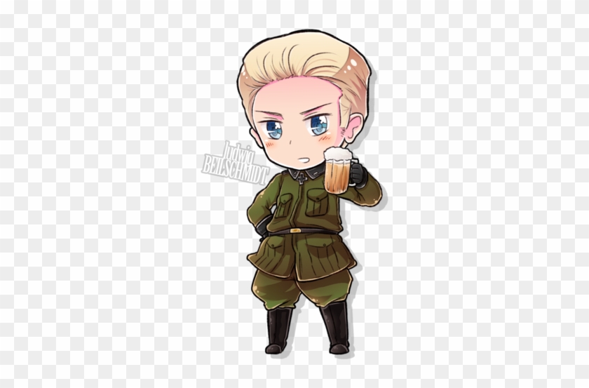 Hetalia Wallpaper With Anime Entitled Hetalia Chibi - Чиби Германия #978946