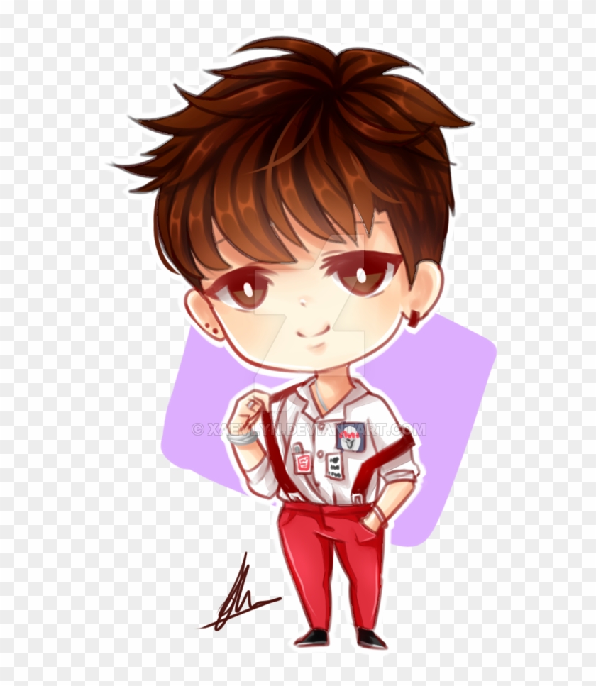 Bts Jimin Chibi By Xaevlyn - Jimin Chibi War Of Hormone #978952