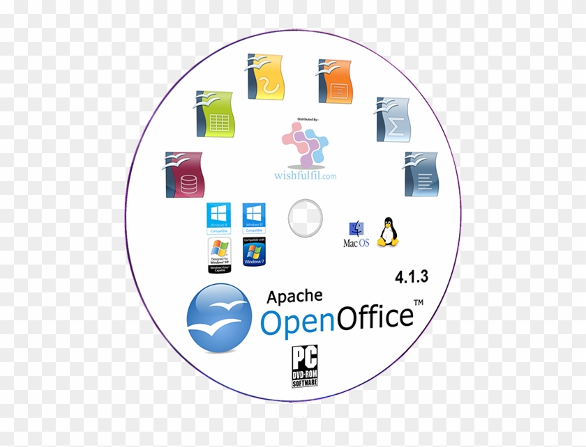 Apache Open Office Professional Suite Compatible With - Apache Openoffice #978963