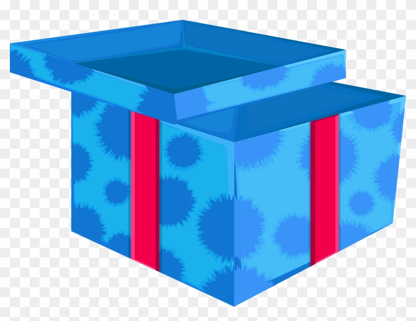 Blue Gift Box Vector - Gift #978974