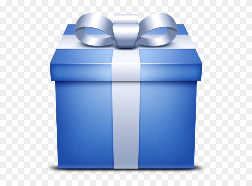 Blue Gift Box Png #979015