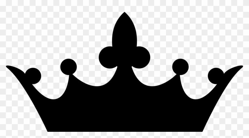 Silhouette Crown Clip Art - Black And White Crown #979022