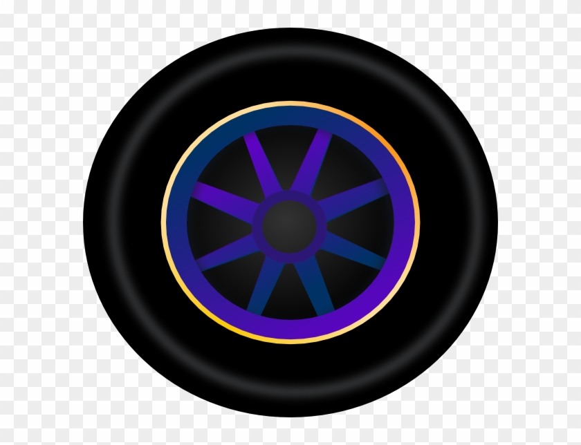 Wheel Chrome Rims Clip Art Free Vector In Open Office - Napoli Soccer #979030