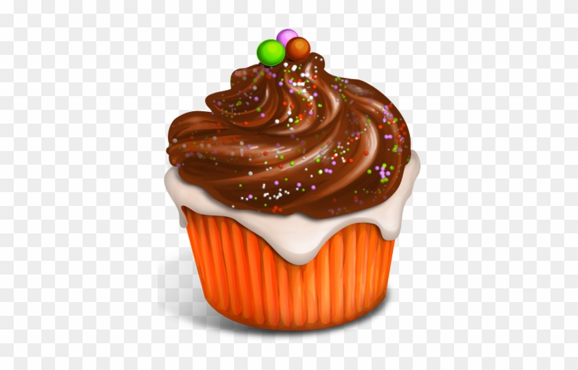 Vector Cupcake Chocolate Cupcake Vectors - Cupcake Icon #979060