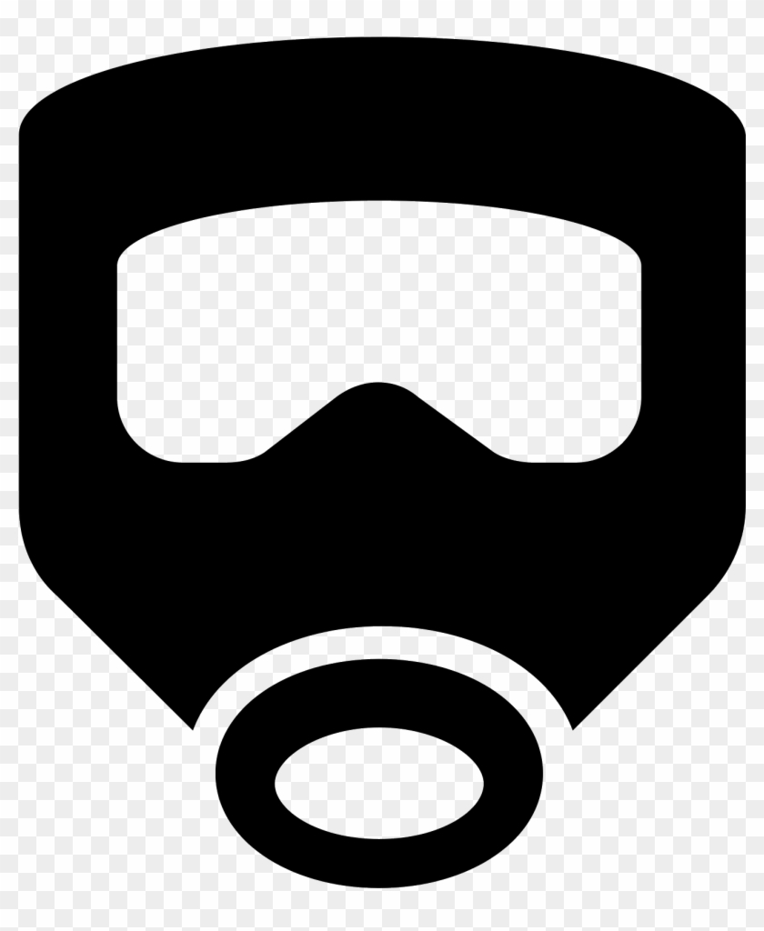 Escape Mask Icon - Gas Mask Clipart Png #979113