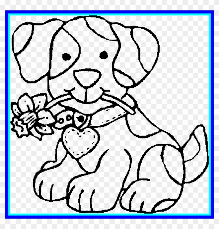 Dog Coloring Pages Dog Coloring Pages For Toddlers - Dog Coloring Pages #979124