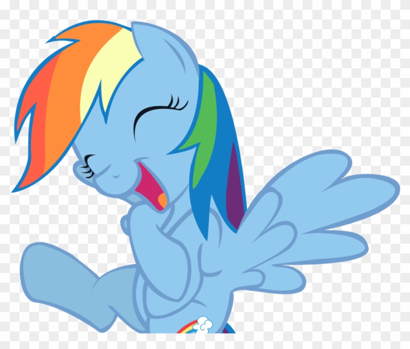 Rainbow Dash Laughing Vector By Twilightsparkle54321 - Digital Art #979125