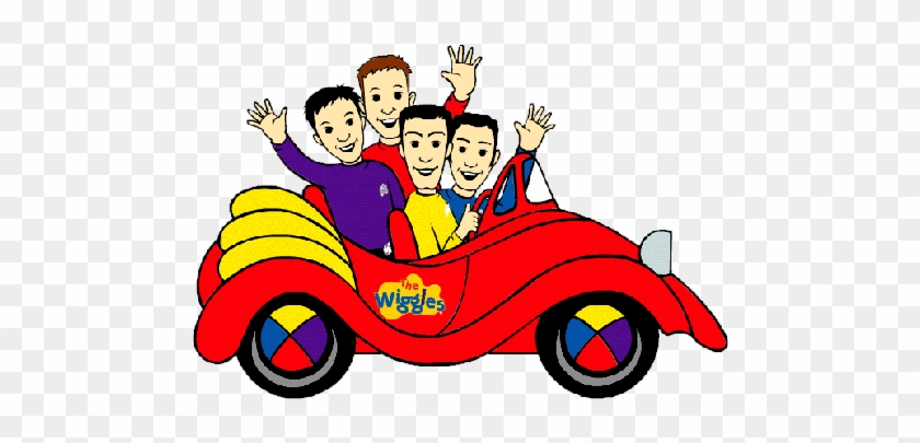 The Wiggles Cartoon Clipart - Wiggles Big Red Car Cartoon - Free