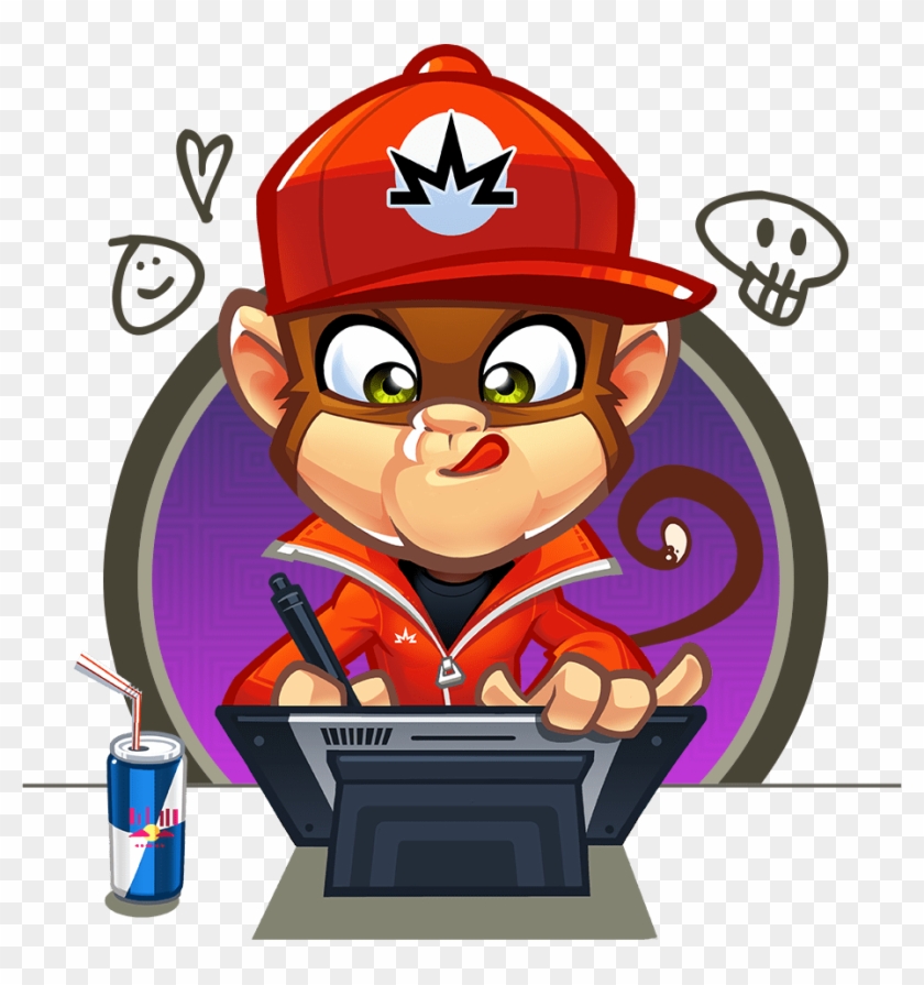 Learn Like A Monkey - Drawing #979170