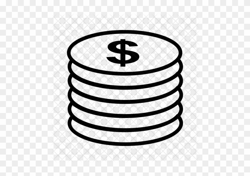 Coins, Stacked, Stack, Money, Buying, Funds, Economy, - Vector Graphics #979227