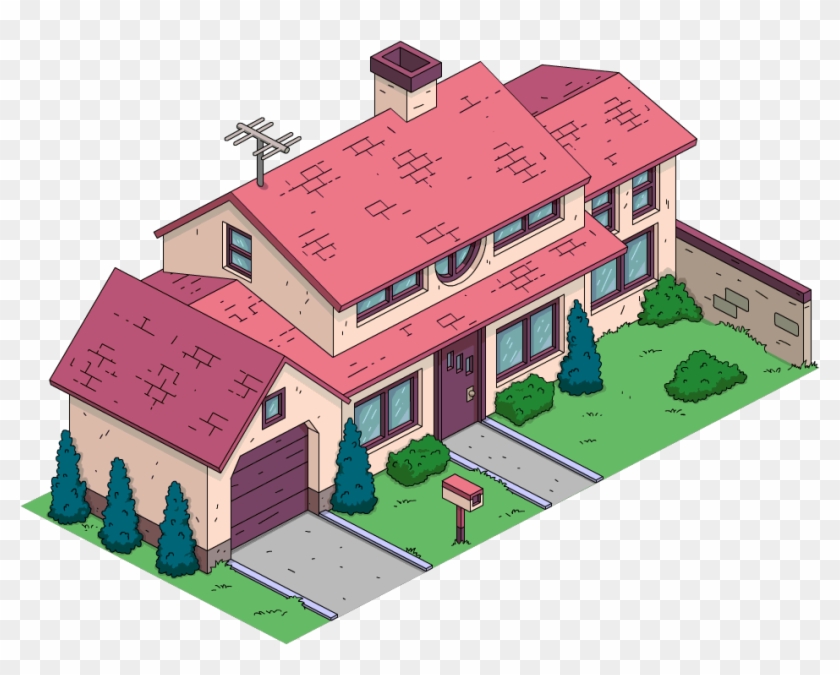 Tapped Out Lovejoy Residence - Simpsons Jessica Lovejoy Family #979248