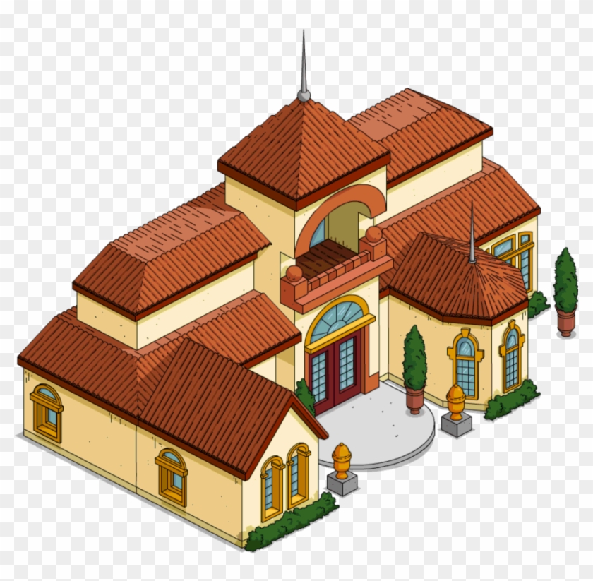 Krusty's Mansion - Simpsons Tapped Out Classic Mansion #979258