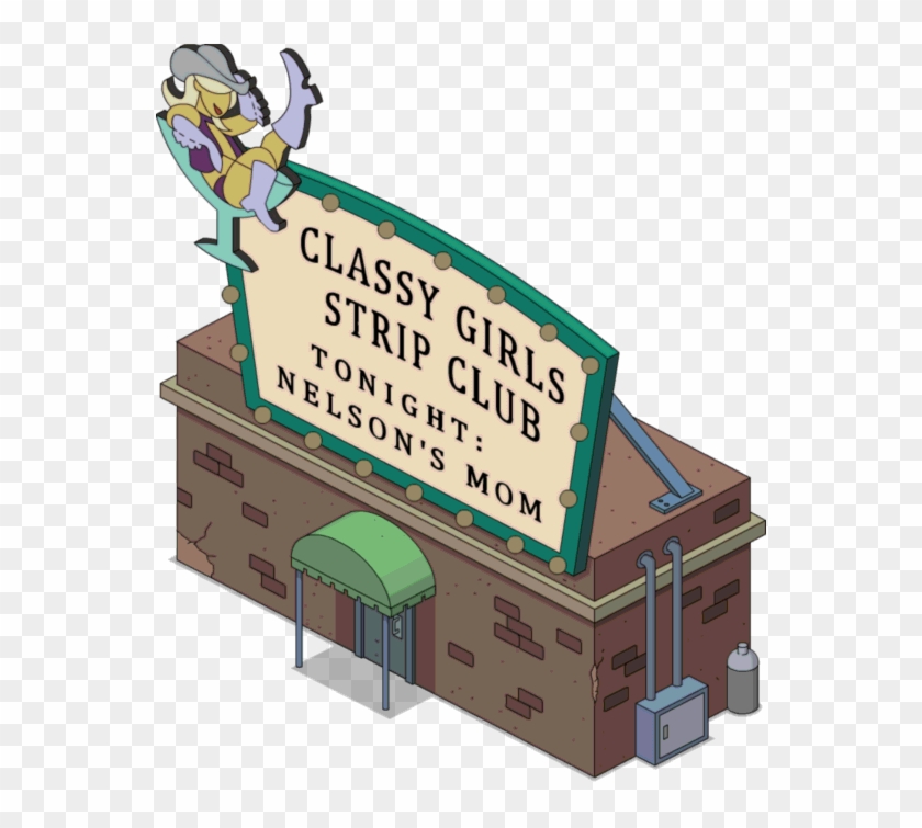 Classy Girl Strip Club - Simpsons Tapped Out Muntz #979278