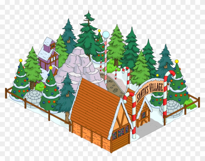 Santa's Village - Santa Village Simpson Tapped Out #979283