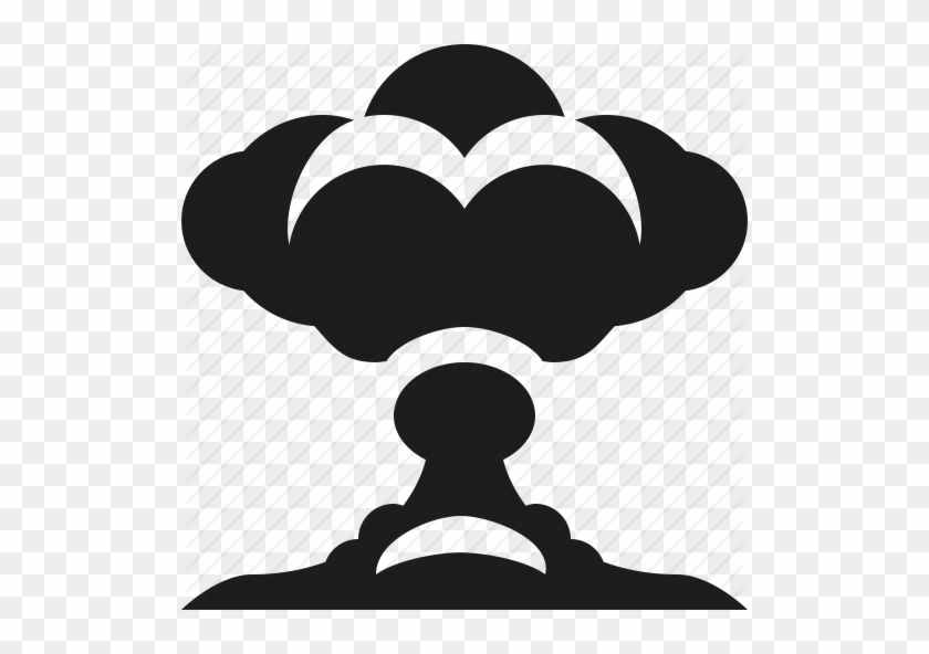 Nuclear Explosion Clipart Nuclear War - Nuclear Weapon Icon Png #979330
